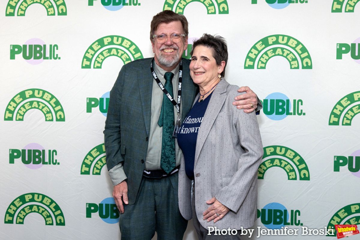 Oskar Eustis, Ruth E. Sternberg at 