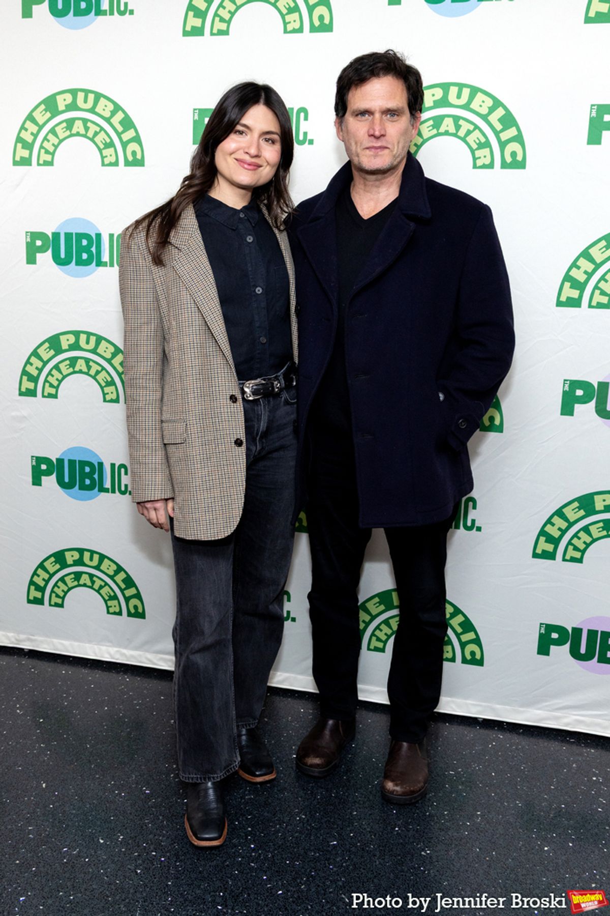 Phillipa Soo, Steven Pasquale at 