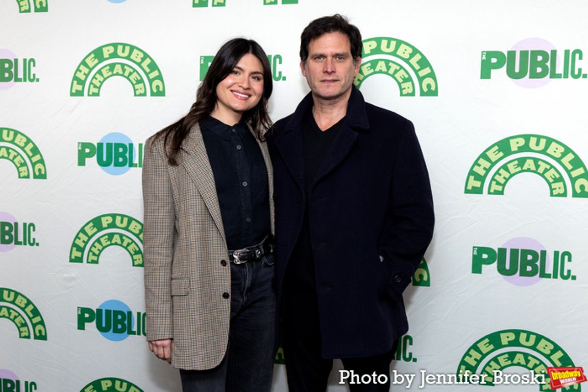 Phillipa Soo, Steven Pasquale at 