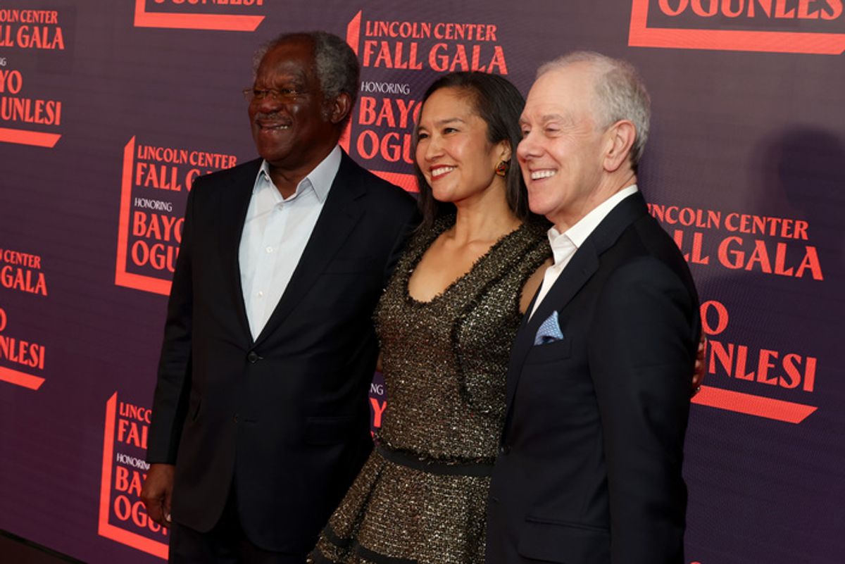 Adebayo O. Ogunlesi, Mariko Silver and Steven R. Swartz  at 