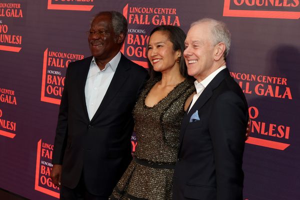 Adebayo O. Ogunlesi, Mariko Silver and Steven R. Swartz  Photo