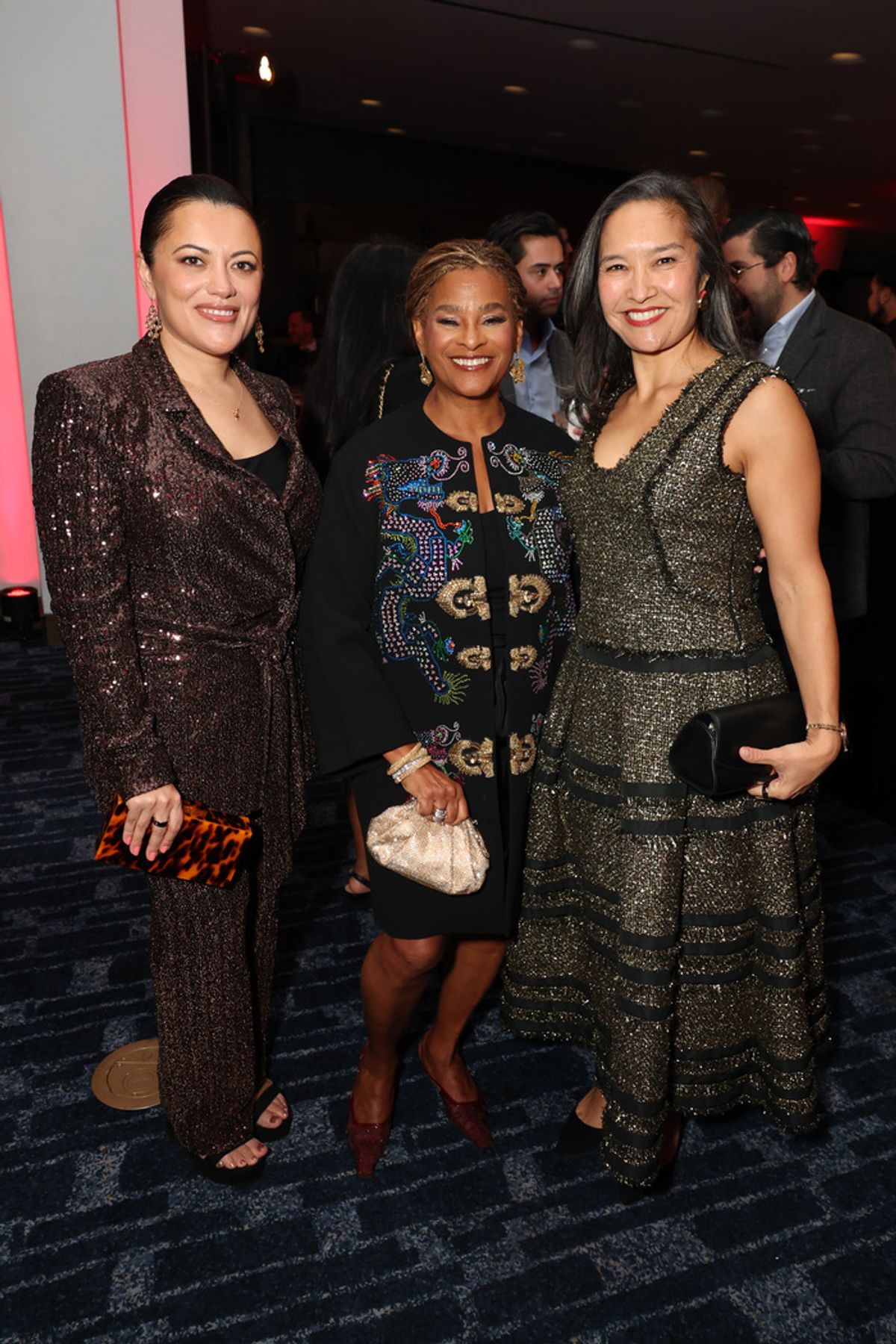 Shanta Thake, Robyn Coles and Mariko Silver at 