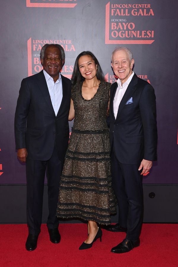 Adebayo O. Ogunlesi, Mariko Silver and Steven R. Swartz  Photo
