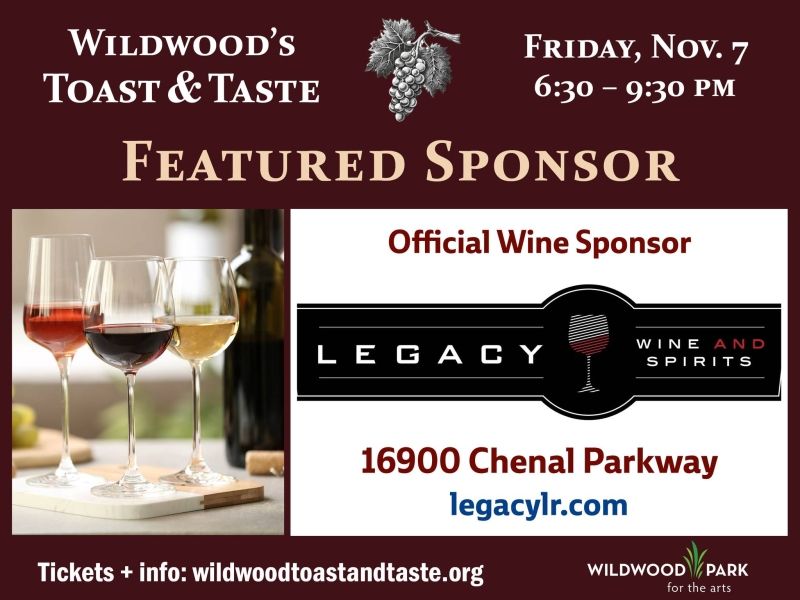 Feature: TOAST & TASTE at Wildwood Park For The Arts in Little Rock Feature: TOAST & TASTE at Wildwood Park For The Arts in Little Rock Image
