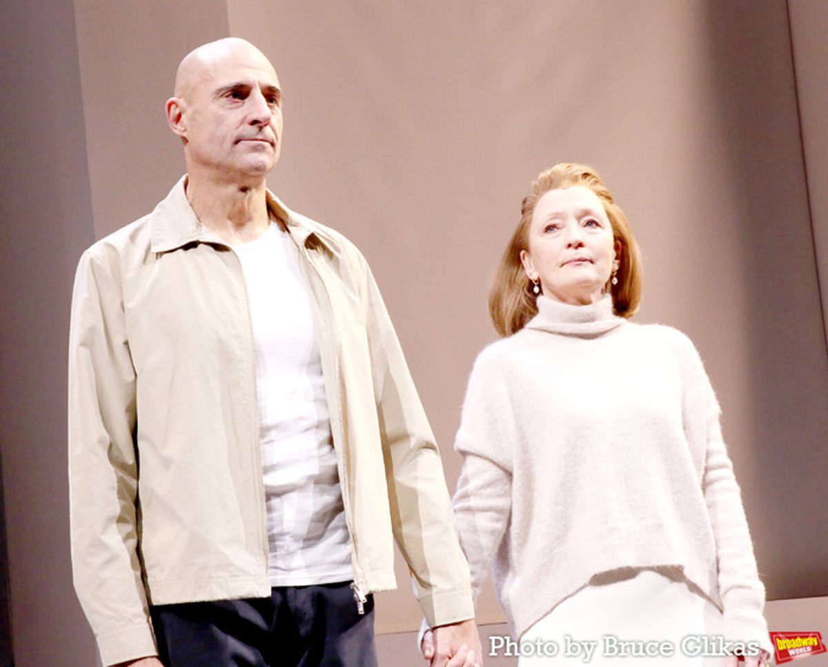 Mark Strong and Lesley Manville at 