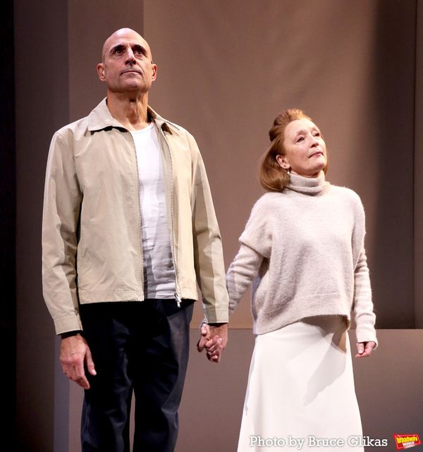 Mark Strong and Lesley Manville Photo