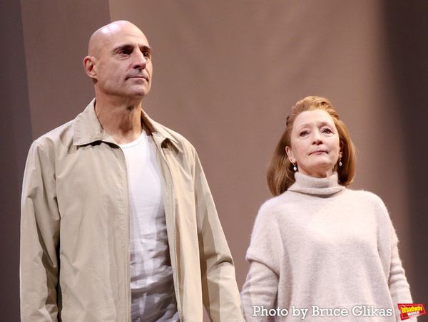 Mark Strong and Lesley Manville Photo
