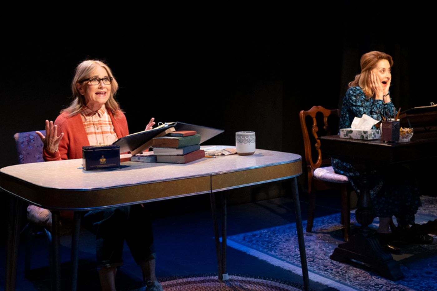 Photos: Sharon Lawrence and Maureen McCormick in PEN PALS  Image