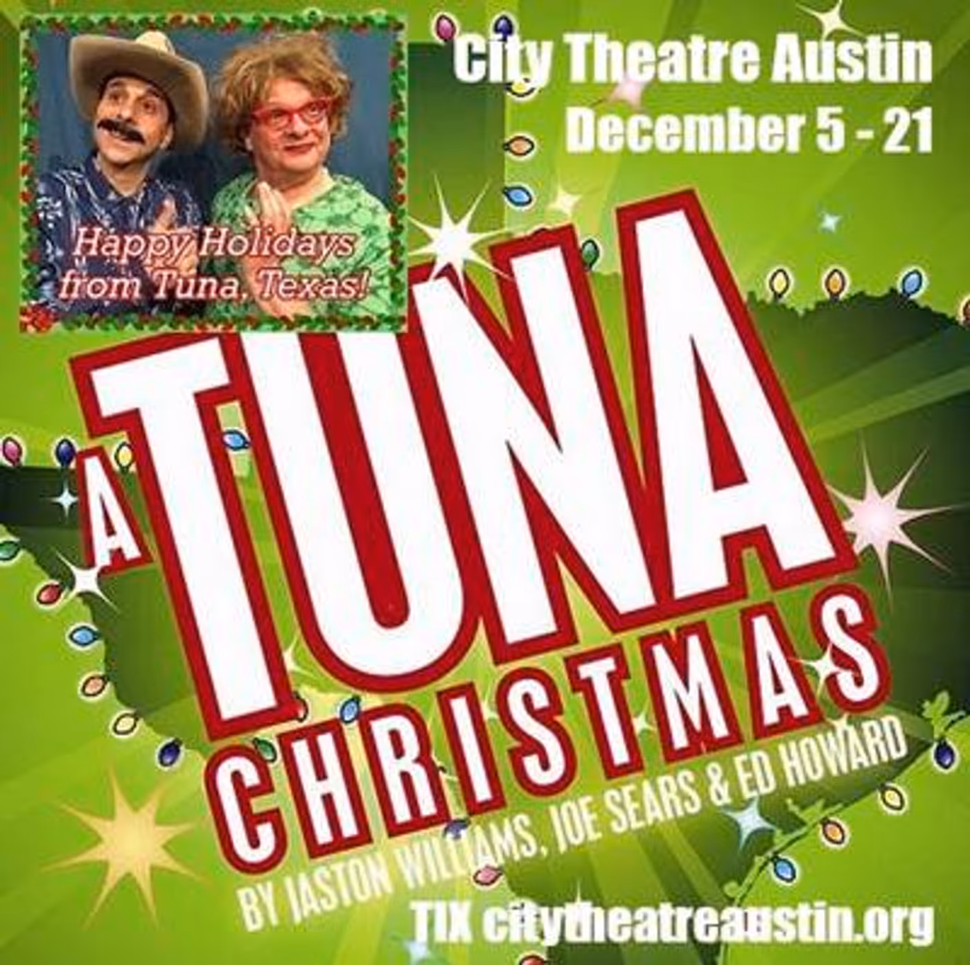 A TUNA CHRISTMAS is Coming to City Theatre Austin  Image