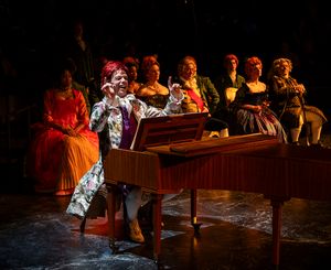 David Darrow and the cast of AMADEUS Photo