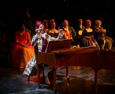 David Darrow and the cast of AMADEUS Photo