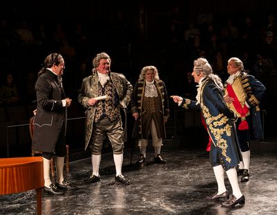Ian Barford, John Lister, Robert Breuler, Joey Slotnick and Yasen Peyankov Photo