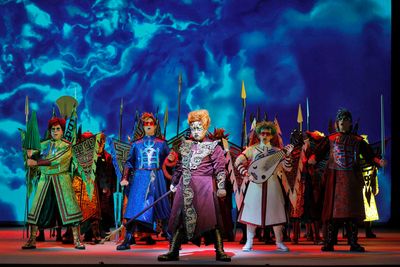 Joo Won Kang, Christopher Jackson, Chester Pidduck, Jonathan Smucker and William O'Ne Photo