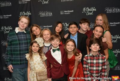 The Children's Cast that includes- Elliot Torbenson, Britton Travaglianti, Karlie Jan Photo