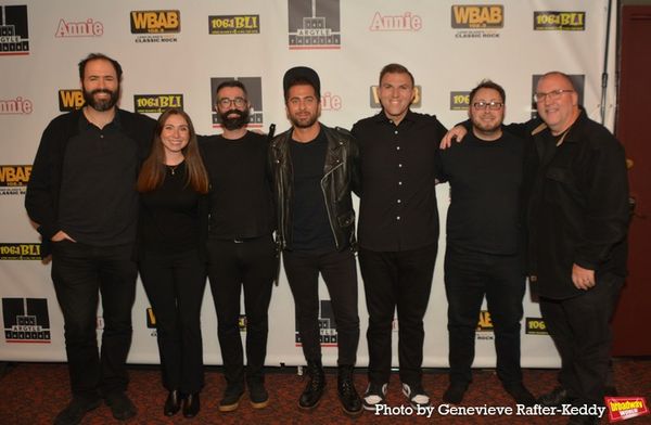 Jonathan Brenner and the band that includes-Diane Warren, Brian Schatz, Josh Garcia,  Photo