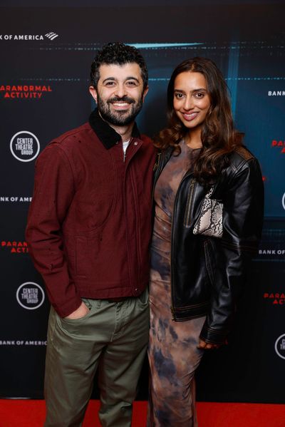 Behzad Dabu and Sana Afzal  Photo