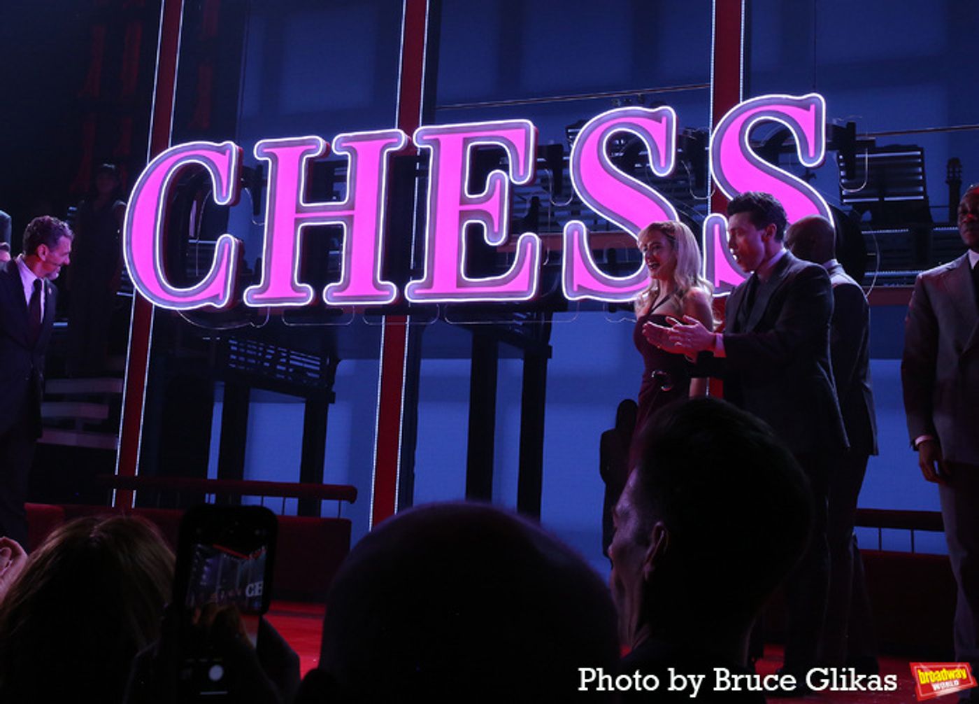 Photos: Cast of CHESS Cast Takes Opening Night Curtain Call Photos: Cast of CHESS Cast Takes Opening Night Curtain Call Image