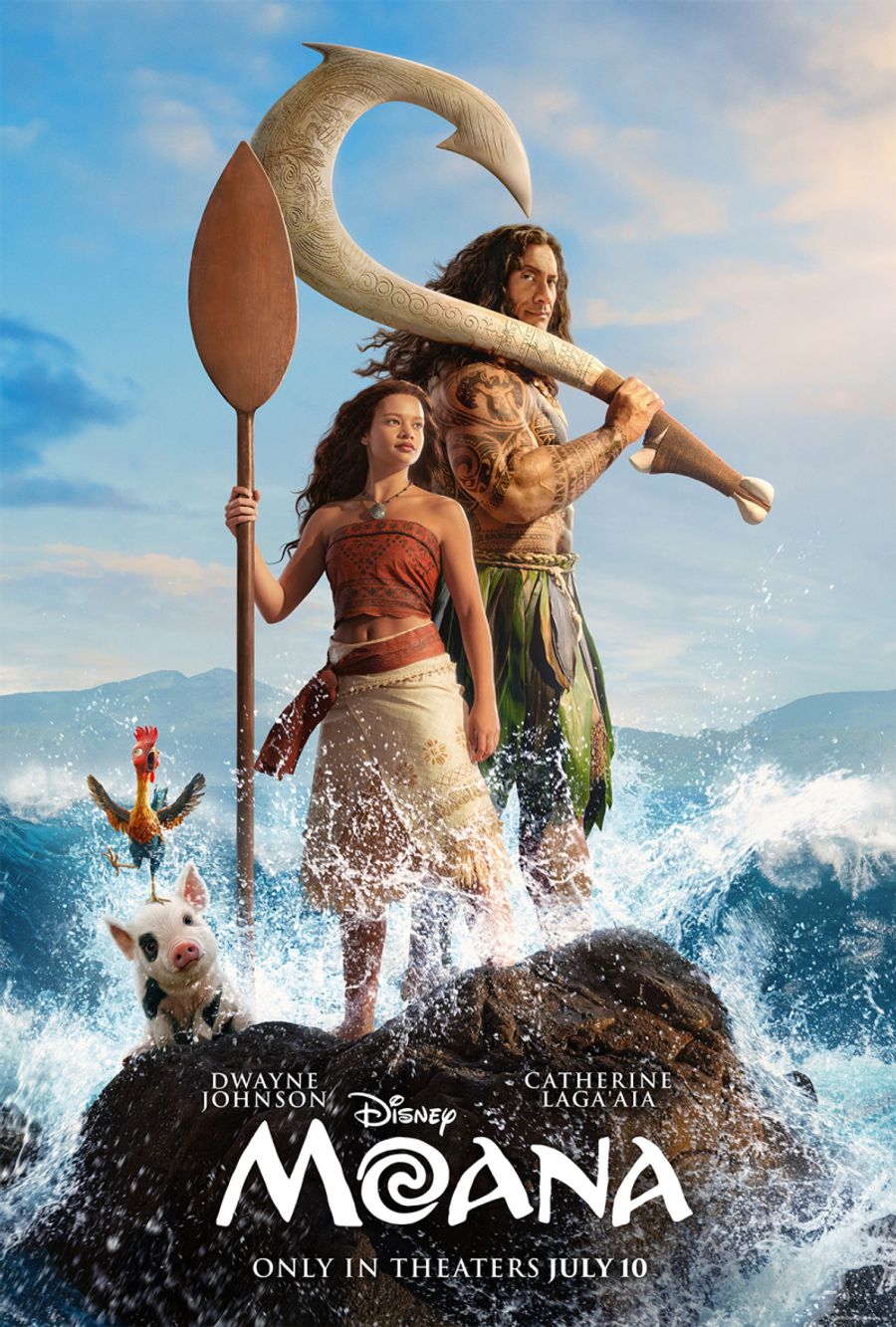 Video: MOANA Live-Action Trailer Debuts with Dwayne Johnson as Maui Image