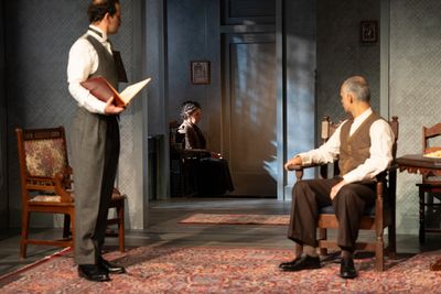 Will Brill, Andrea Martin, Nael Nacer Photo