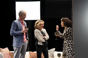 Nael Nacer, Andrea Martin, Susan Pourfar  Photo