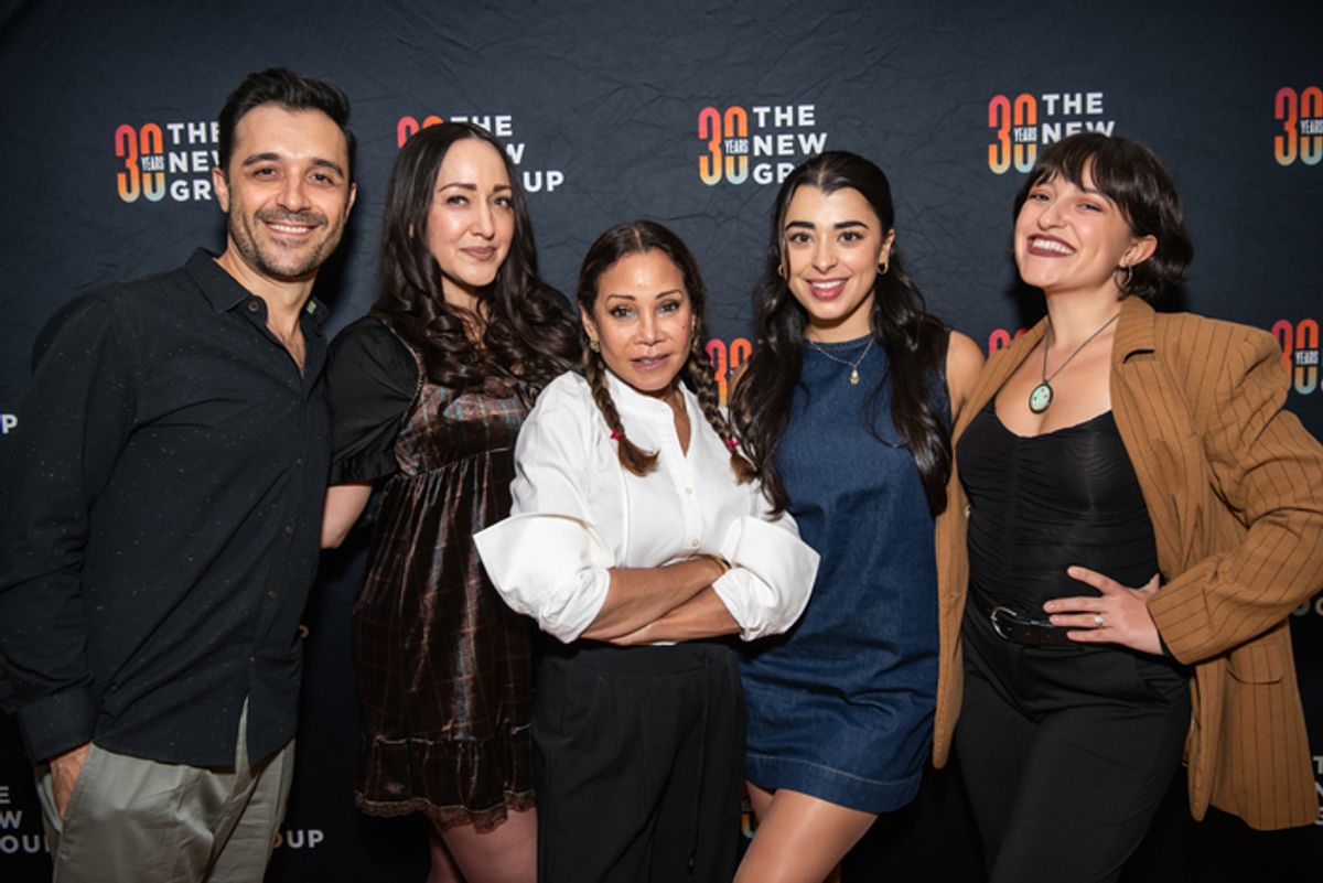 Frankie Alvarez,  Jennifer Sanchez, Daphne Rubin-Vega, Lilian Rebelo, and Katerina McCrimmon at 