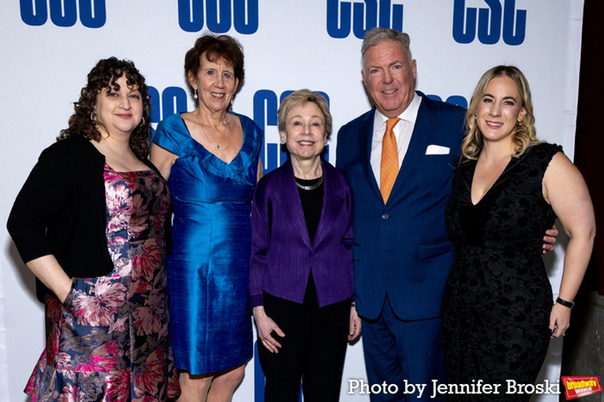 Jill Rafson, Therese Steiner, Claire Lieberwitz, Matthew Harrington, Emma Taylor at 