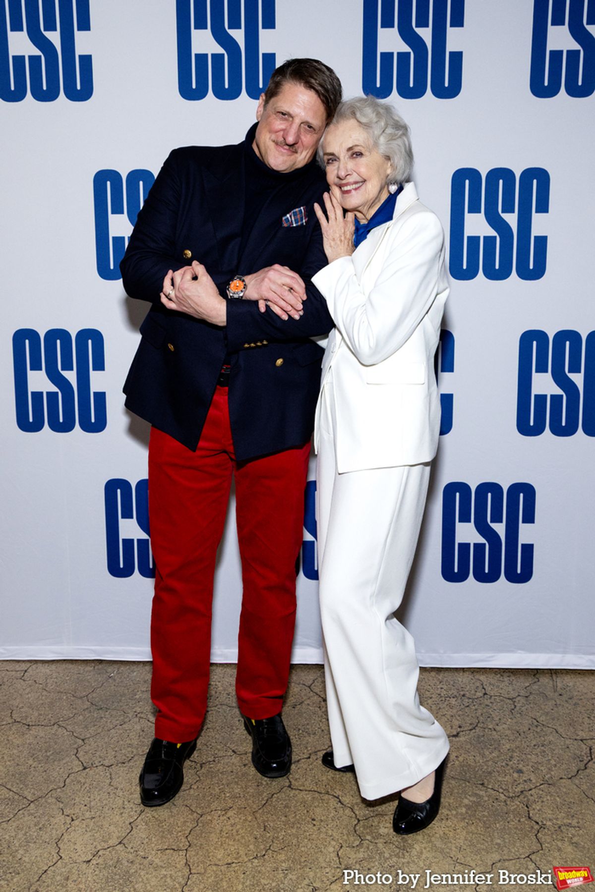 Christopher Sieber, Mary Beth Peil at 