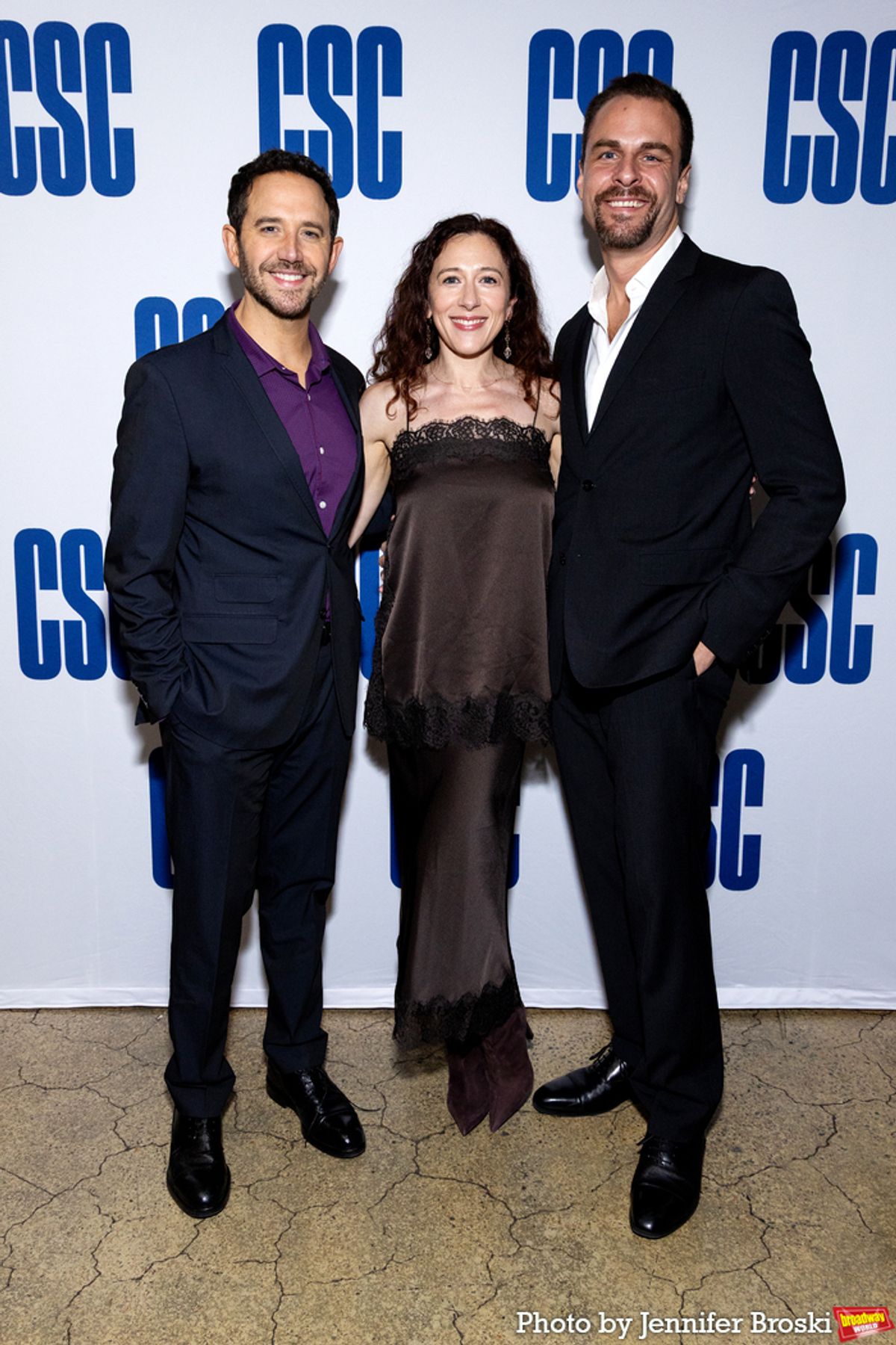 Santino Fontana, Cara Akselrad Reinsilber, Eric Ulloa at 