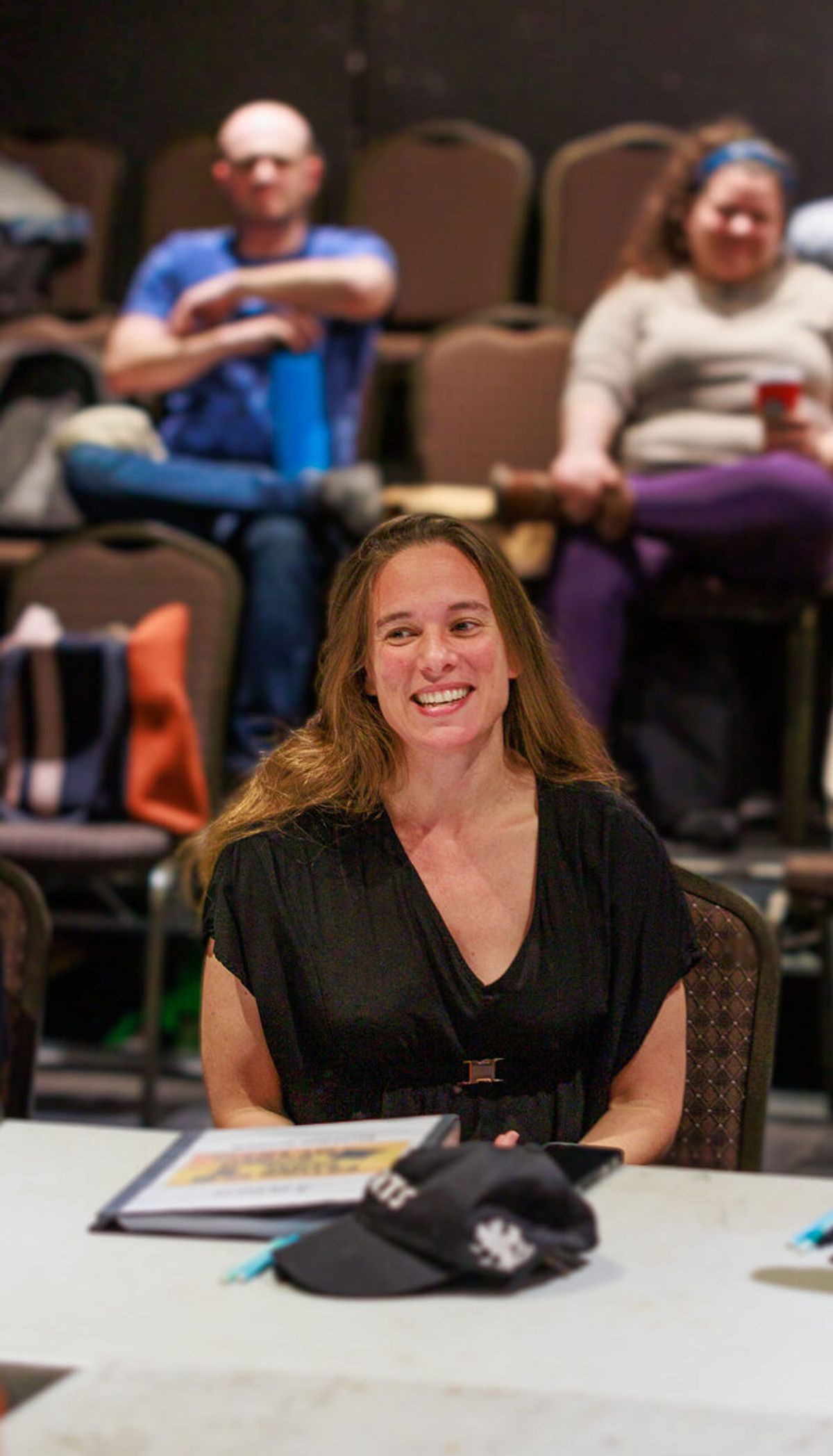 Playwright Mathilde Dratwa at 