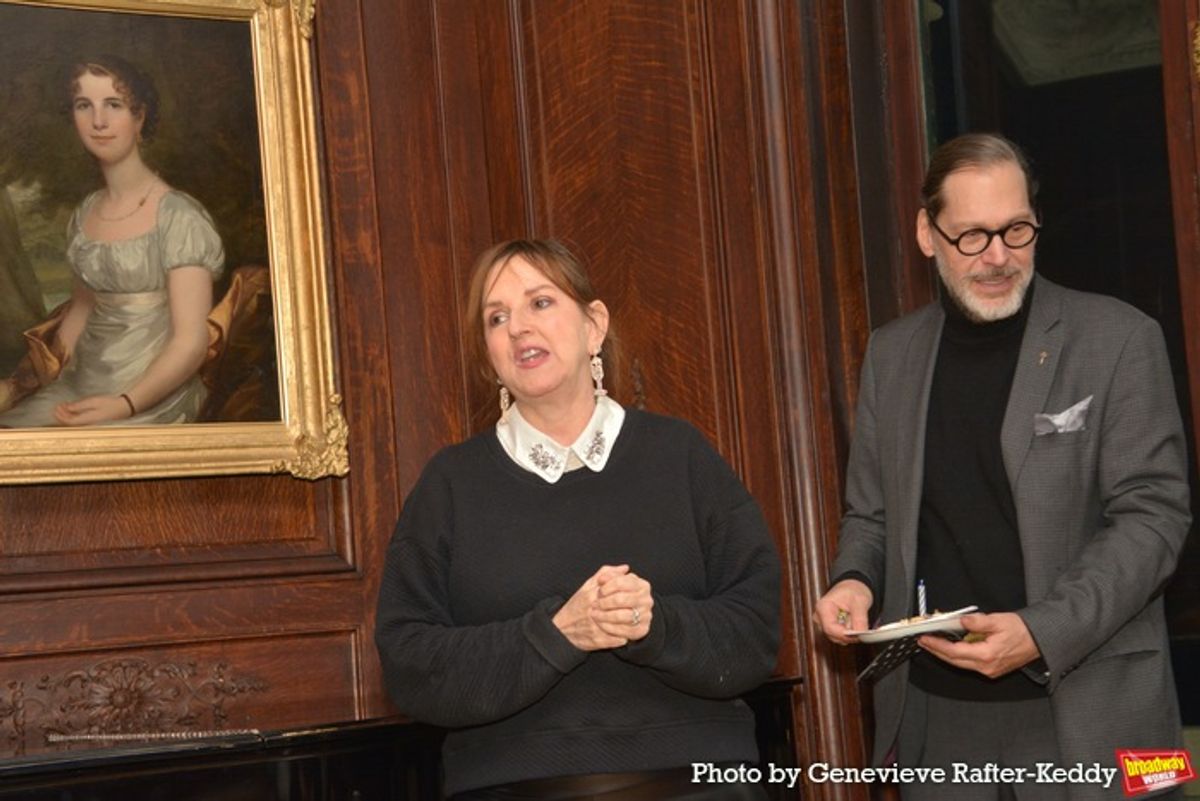 Fiona Walsh and David Staller at 