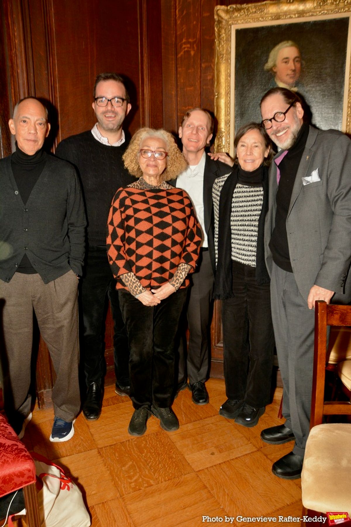 Thom Sesma, Stephen Brown-Fried, Lizan Mitchell, Patricia Denison and David Staller at 