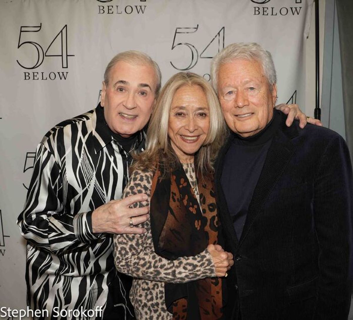 Lee Roy Reams, Eda Sorokoff, Stephen Sorokoff at 