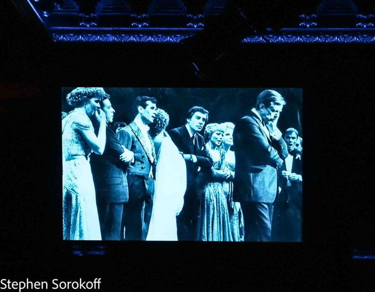 David Merrick & Cast of 42nd Street at 