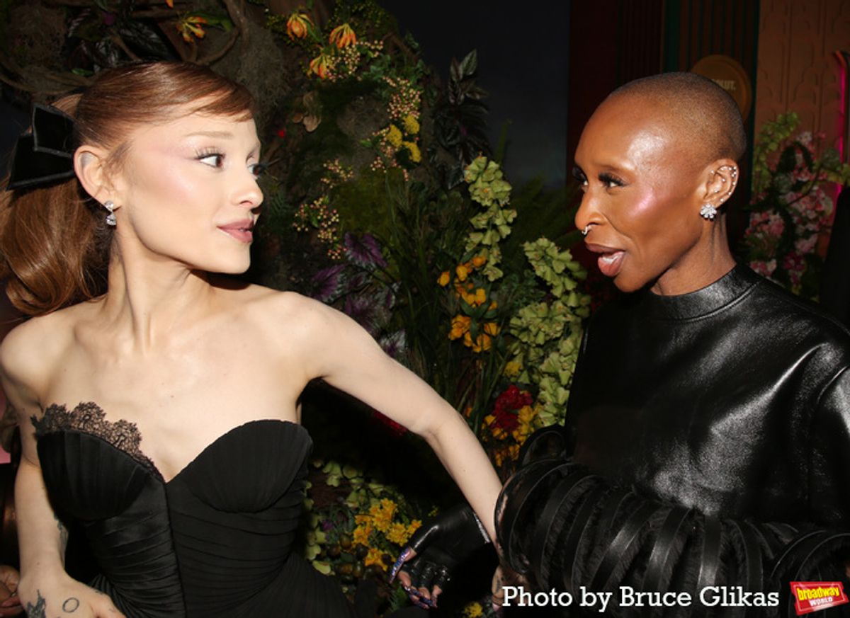 Ariana Grande and Cynthia Erivo  at 