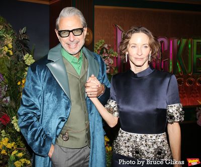 Jeff Goldblum and Emilie Livingston Photo