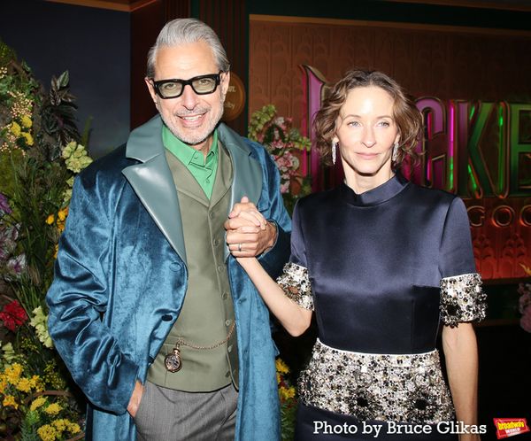Jeff Goldblum and Emilie Livingston Photo