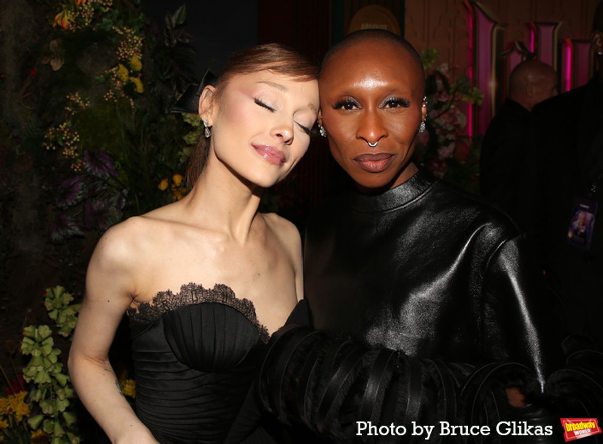 Ariana Grande and Cynthia Erivo  at 
