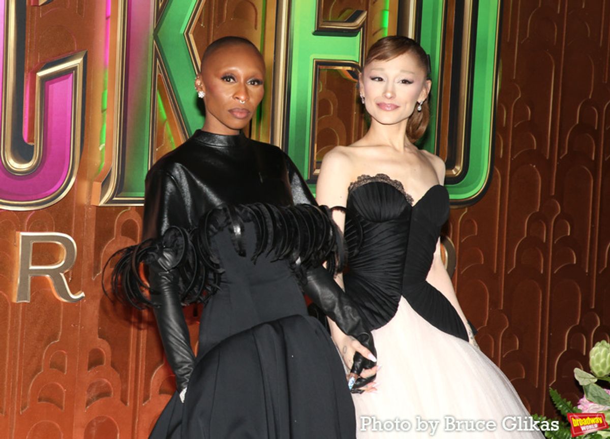 Cynthia Erivo and Ariana Grande  at 