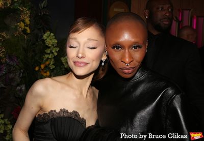 Ariana Grande and Cynthia Erivo  Photo