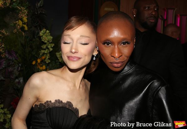 Ariana Grande and Cynthia Erivo  Photo