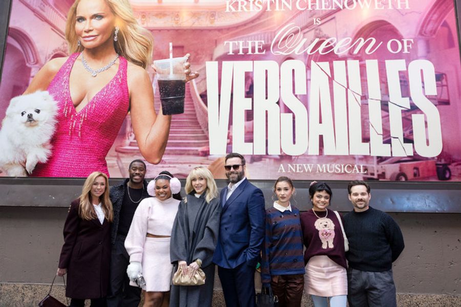 Photos: NBC's STUMBLE Cast and Creatives Visit Kristin Chenoweth at THE QUEEN OF VERSAILLES Image