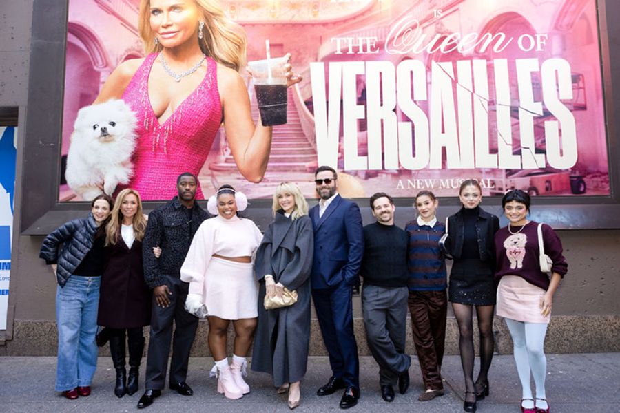 Photos: NBC's STUMBLE Cast and Creatives Visit Kristin Chenoweth at THE QUEEN OF VERSAILLES Image