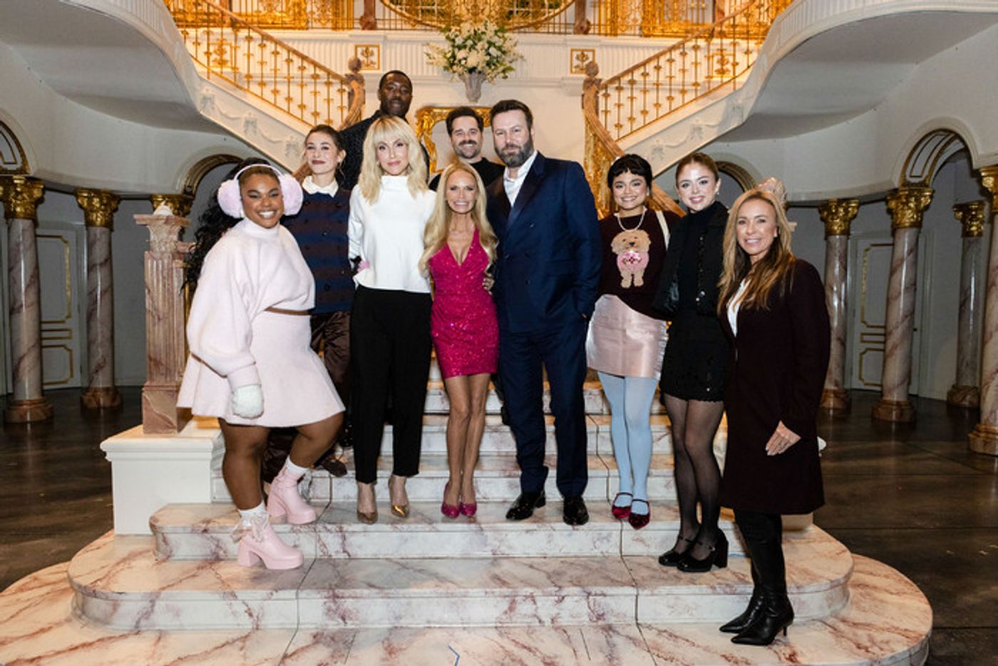 Photos: NBC's STUMBLE Cast and Creatives Visit Kristin Chenoweth at THE QUEEN OF VERSAILLES  Image
