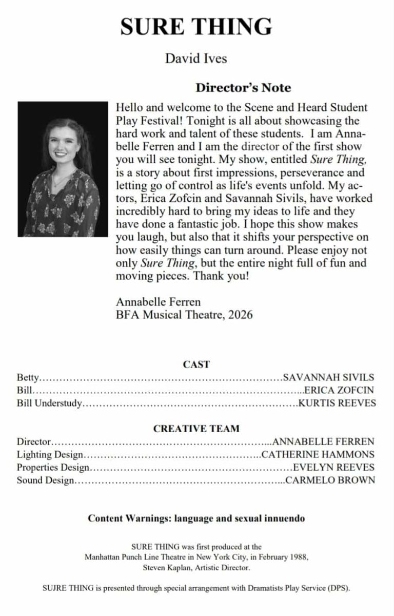 Review: SCENE & HEARD: MOLLY'S MAINSTAGE THEATRE FESTIVAL at Southern Arkansas University Magnolia  Image