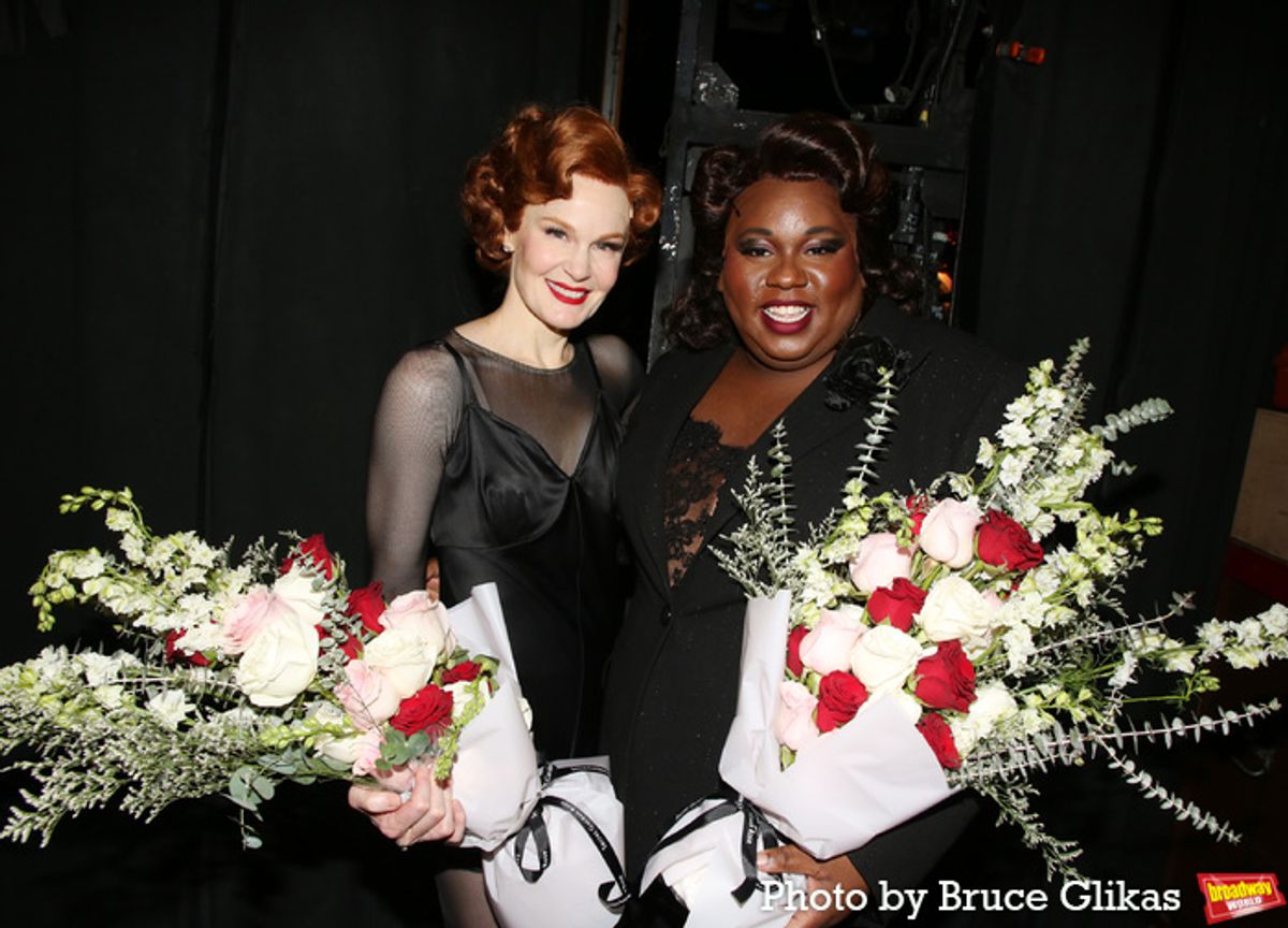 Kate Baldwin and Alex Newell at 