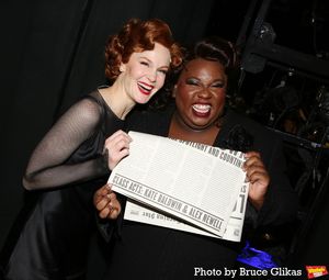 Kate Baldwin and Alex Newell @ BroadwayWorld Kate Baldwin and Alex Newell Photo