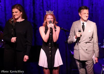Kate Shindle, Cassie Donegan, Jim Caruso Photo