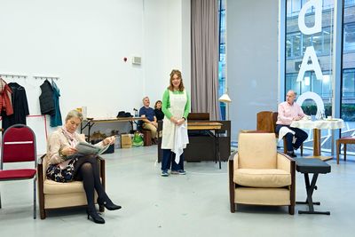 Janie Dee, Sarah Twomey and Richard Teverson Photo