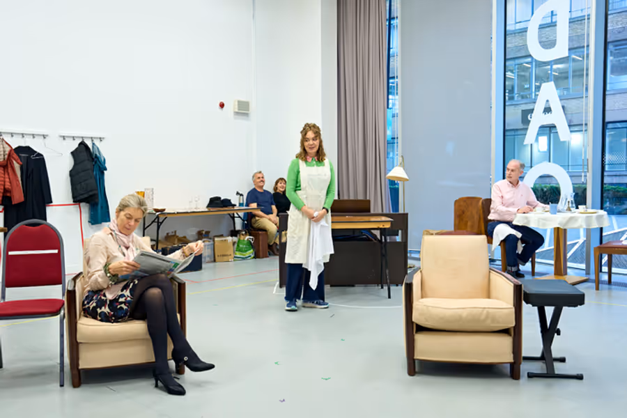 Photos: Menier Chocolate Factory’s FALLEN ANGELS In Rehearsal Image