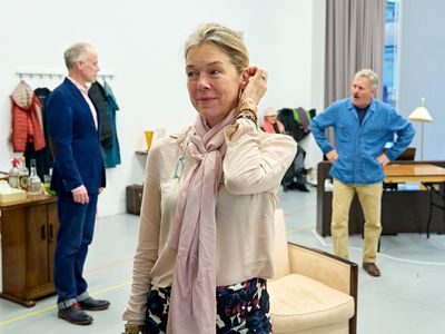 Janie Dee, Christopher Hollis and Richard Teverson Photo